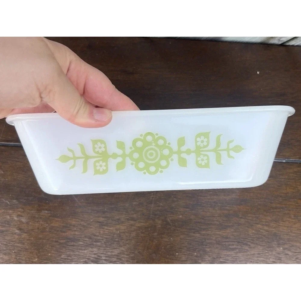 Glasbake vintage milk